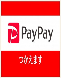 paypay使えます。